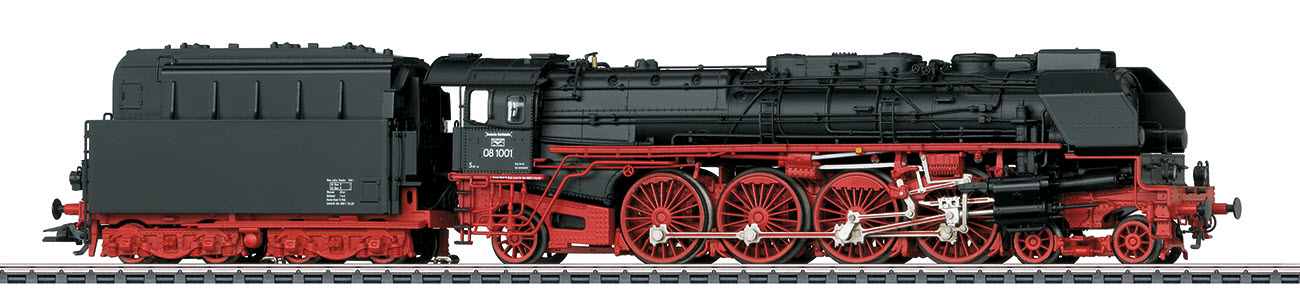 Het Märklin model van de BR 08 1001