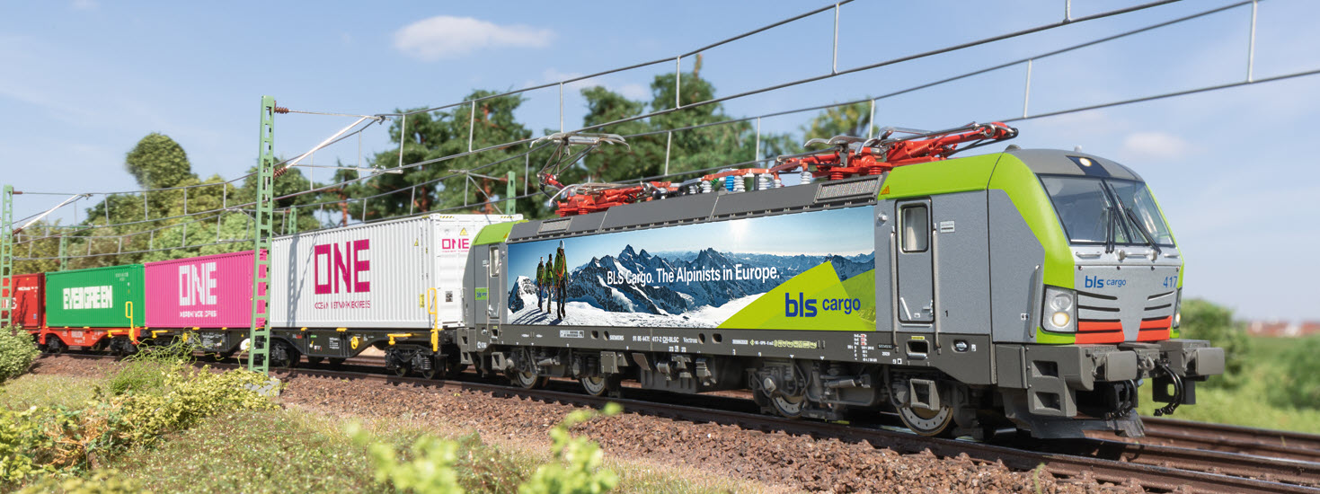 Märklin 39334: de BLS Alpinisten Vectron loc